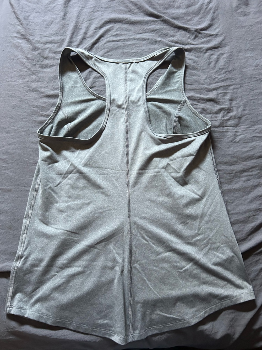 Fila Gray Racerback Athletic Tank Top - Picture 2 of 2